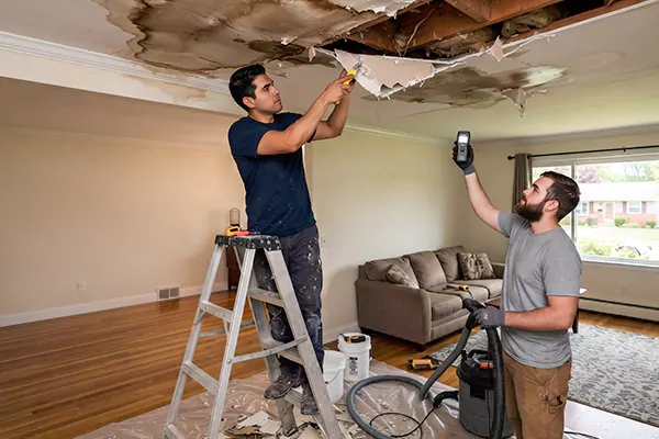 Ceiling Water Damage Restoration Sammamish