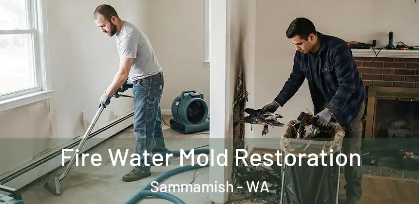 Fire Water Mold Restoration Sammamish - WA
