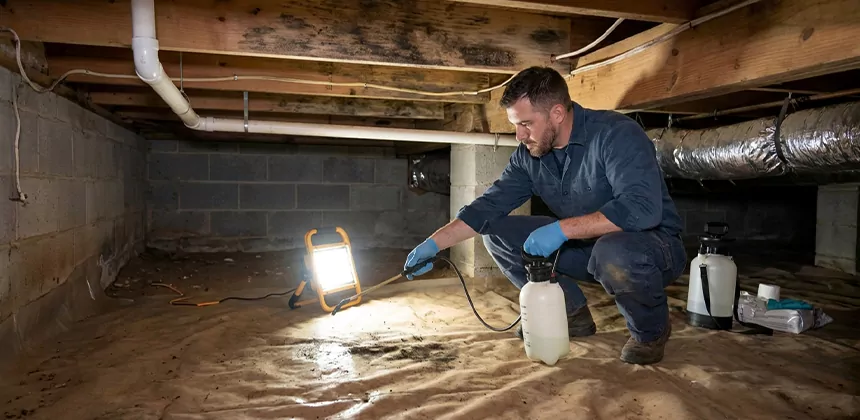 Crawl Space Mold Treatment in Sammamish