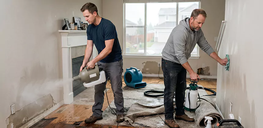 Post-Flood Sanitizing and Deodorizing in Sammamish