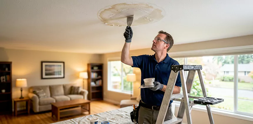 Ceiling Water Stain Repair in Sammamish